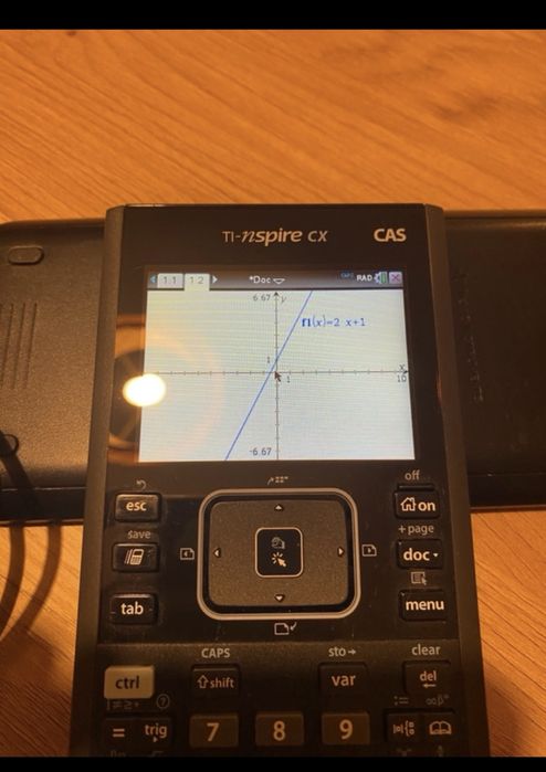 Calculadora gráfica TI-Nspire CX CAS