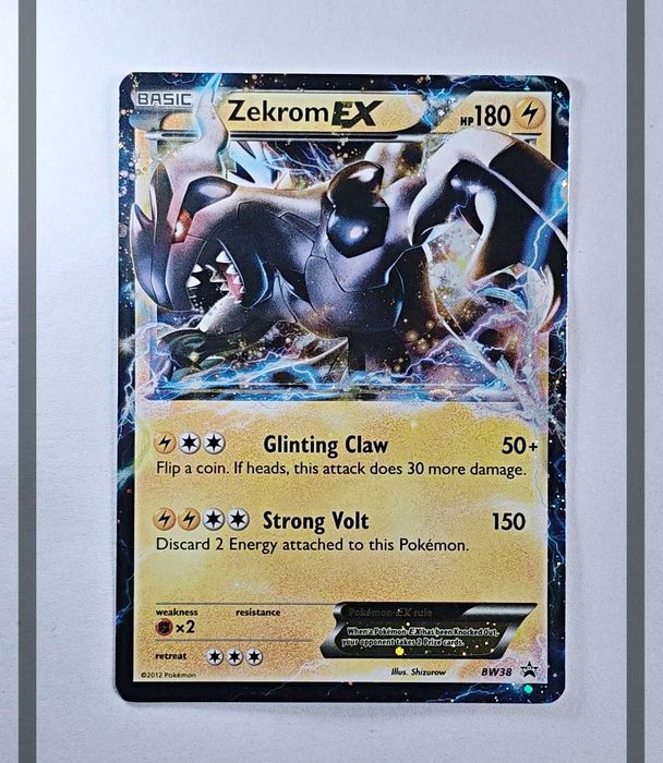 Zekrom Ex BW38 Promo Pokemon ENG-NM