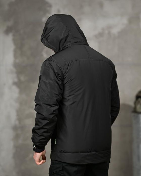 Зимова куртка тактична чорна 7,62 чоловіча, тактическая курточка черна