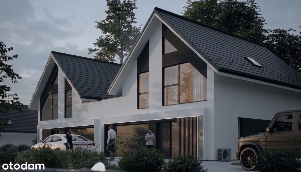 Nowoczesny dom 157m2 z Widokiem na Góry, Garaż 2 auta, PC, Rekuperacja