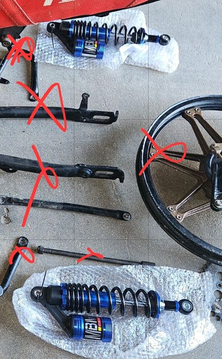 Lote de material sachs / am6