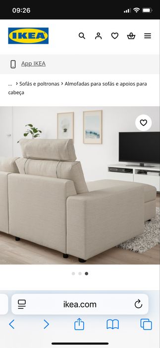 Apoio de cabeça para Sofa Vimle Ikea