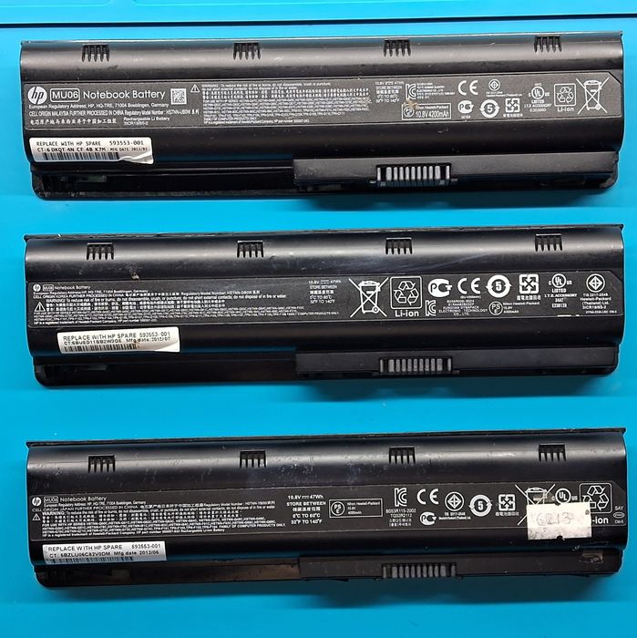 Акумулятор ноутбука Dell, HP, Lenovo, Medion, ASUS,  Acer