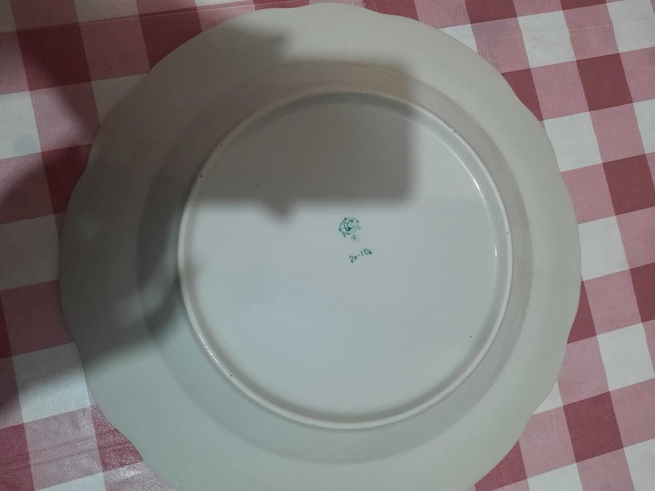 Блюда из СССР большого диаметра