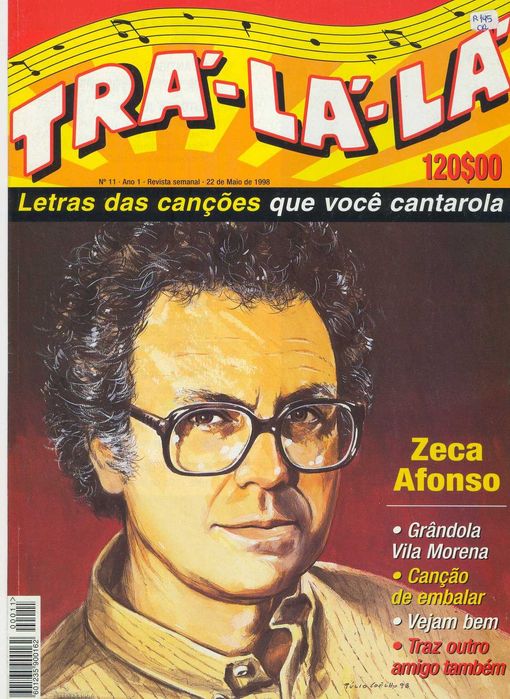 José Afonso	- - -		Trá - Lá - Lá	- - - - -	Revista
