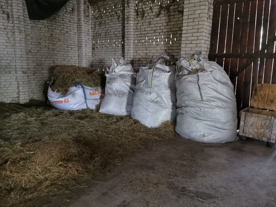 Siano i słoma w big bagach / luzem