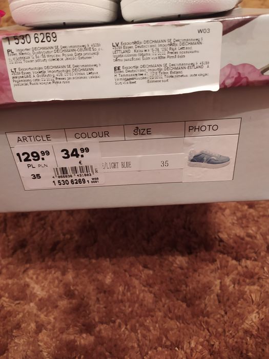 Buty dla dziewczynki