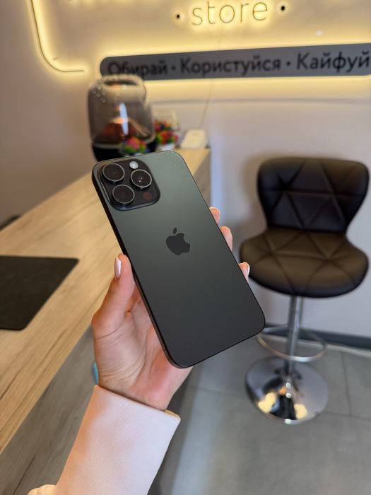 iPhone 15 Pro Max 512 Gb Black Titanium Global 100% Акб Магазин Розстрочка Обмін