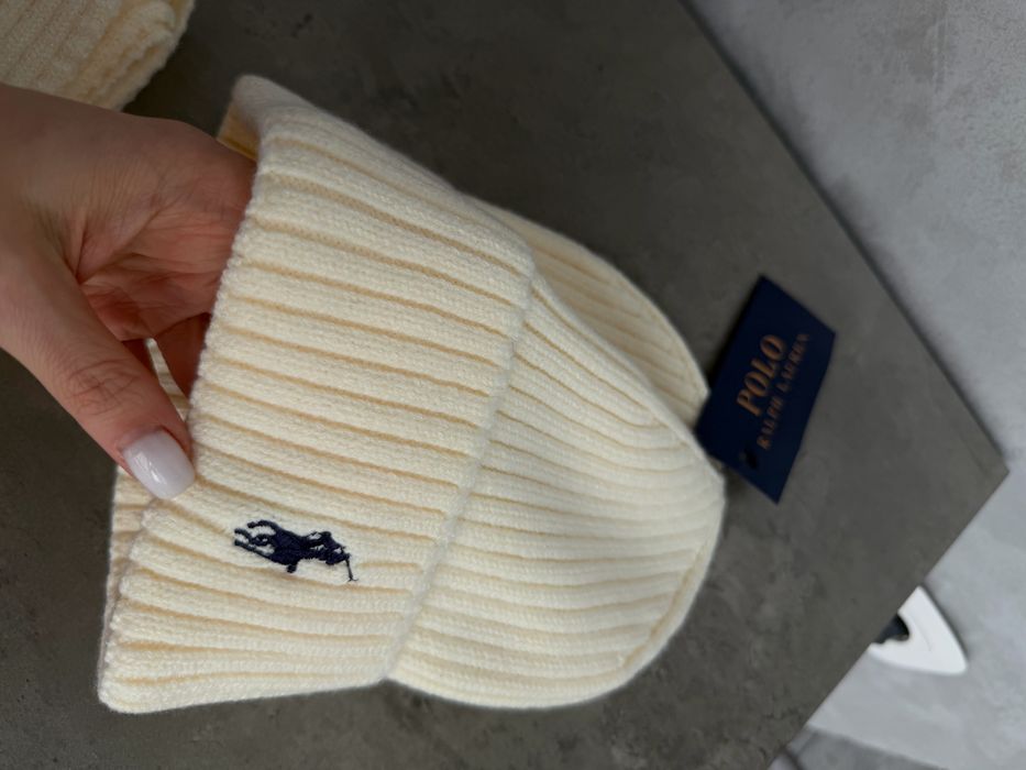 Набір шапка та шарф polo ralph