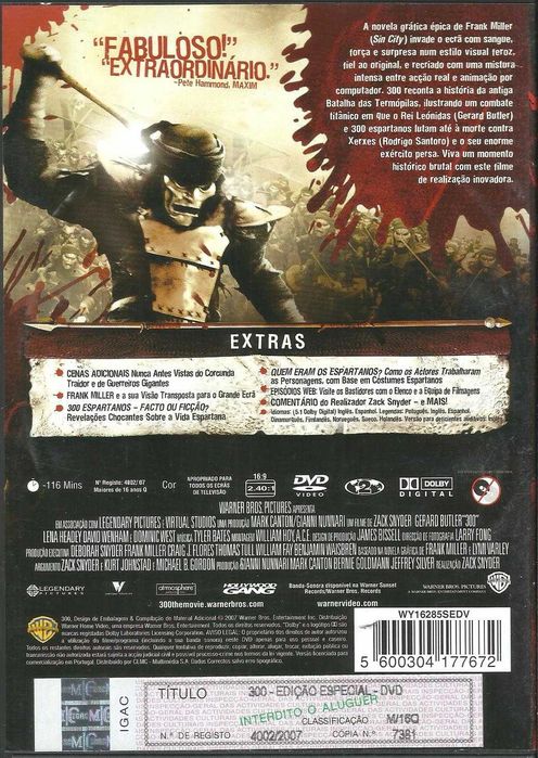 300 (edição especial 2 DVD) (2006)