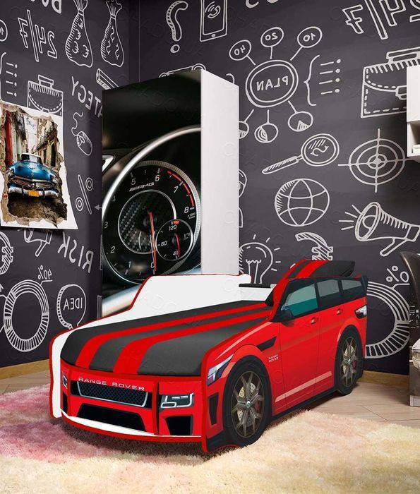 Ліжко машина, детская кровать, кровать машина, детская кроватка