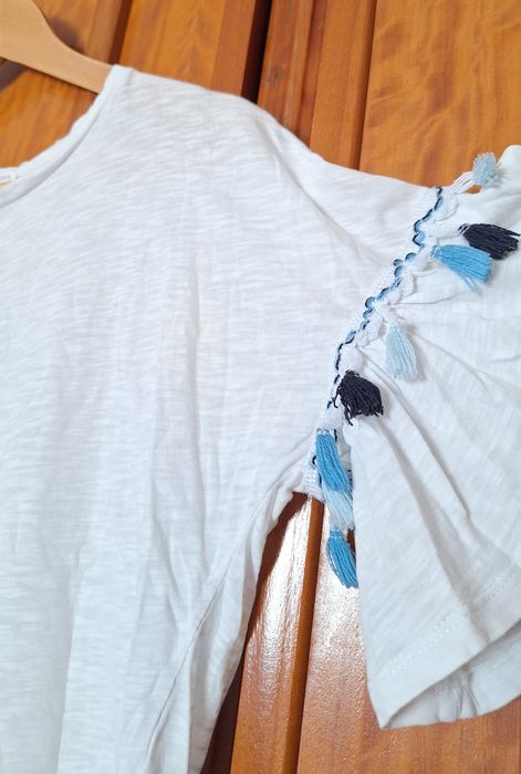 T-shirt Sfera branca S