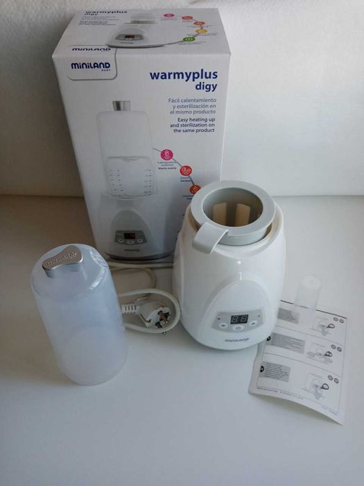 Miniland Aquecedor e Esterilizador de biberões Warmy Digy Plus