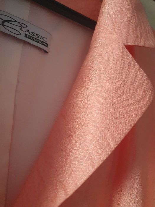 Żakiet marynarka z baskinką 46 rozm polskiej firmy Classic fashion