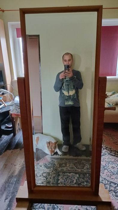 Antyk lustro uchylne