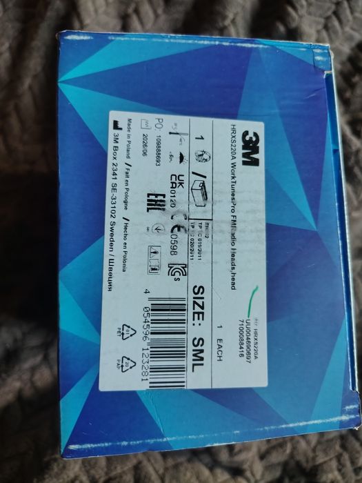 Słuchawki pezeciwhałasowe 3M peltor WorkTunes pro FM