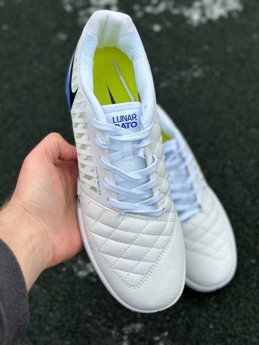 !SALE! Футзалки Nike Lunar Gato II 36 37 38 39 40 41 42 43 44 45 найк шкіра