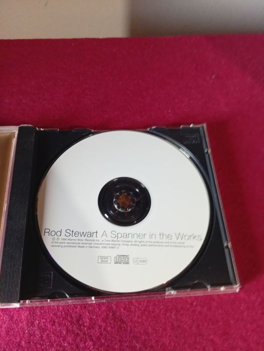 CD audio rod Stewart a spanner on the works