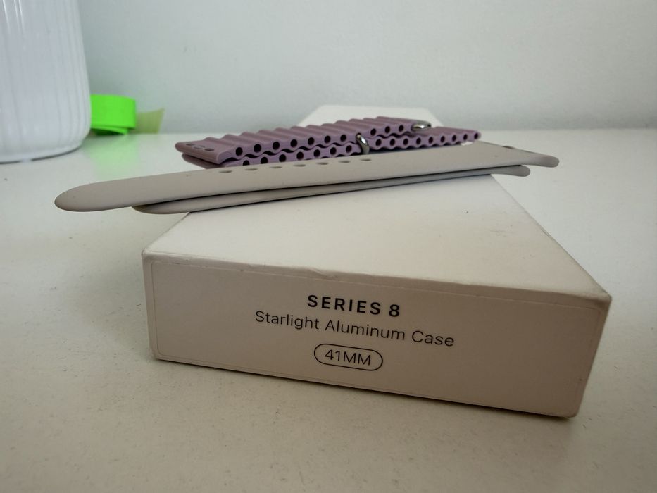 Apple Watch 8 41mm Starlight Bateria 86%