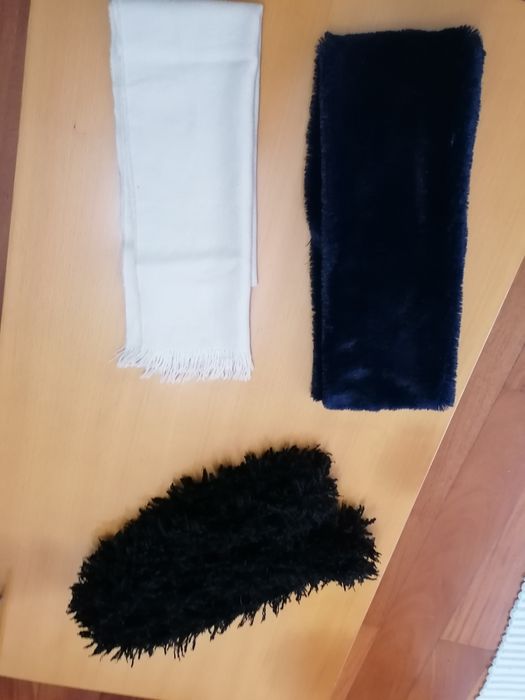 Cachecóis quentinhos / lenços para mulher, desde