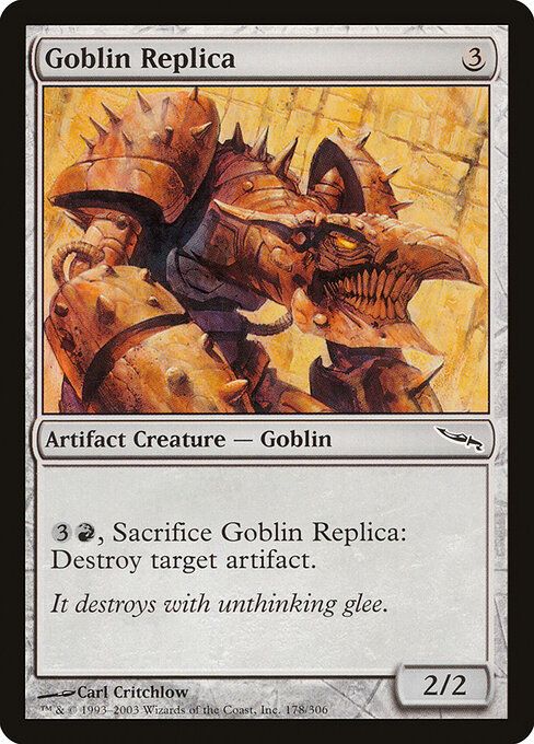 Karta Magic The Gathering Goblin Replica MRD 178