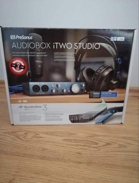 Zestaw nagraniowy presonus audiobox itwo studio