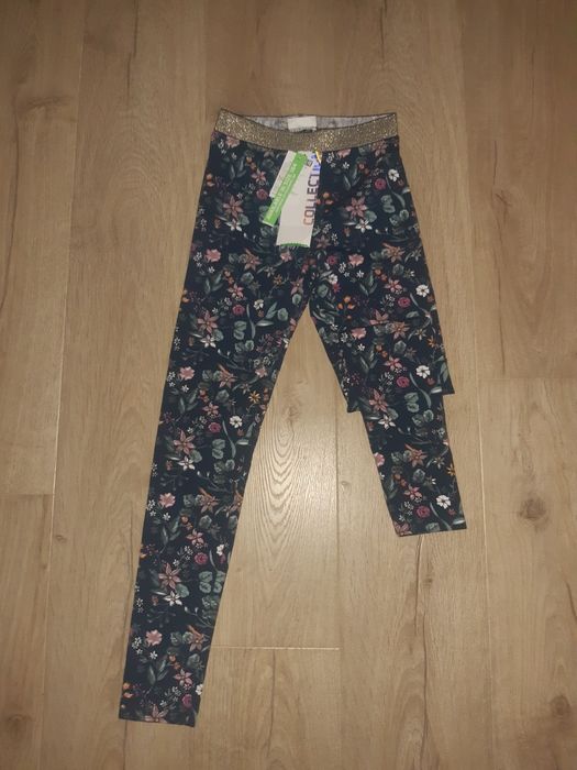 Legginsy coccodrillo roz 146 nowe