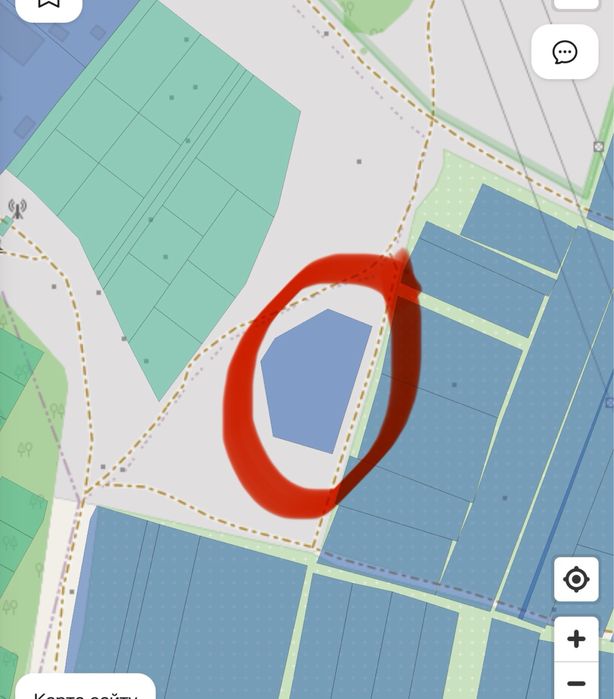 Земельна ділянка В.Гаї під забудову 29 сотих