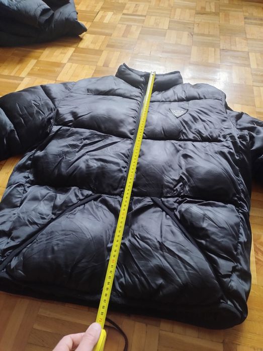 Moschino kurtka L czarna, pikowana, mega model