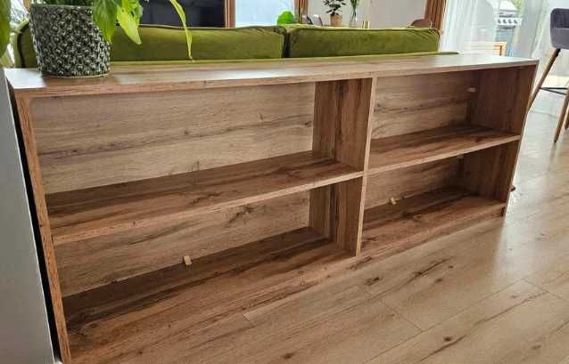 Regal na książki i dekoracje 190cm