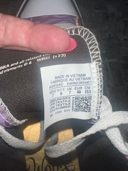 Кеди Converse Wonka 40/25,5