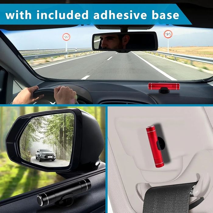 młotek bezpieczeńtwa awaryjny wybijak do szyb i przecinak do pasów 2w1