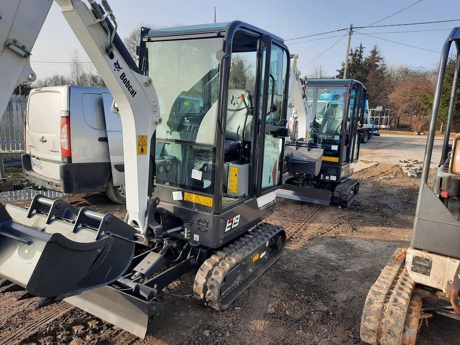 Mini koparka 2 ton wypożyczalnia wynajem bez operatora dowozimy BOBCAT