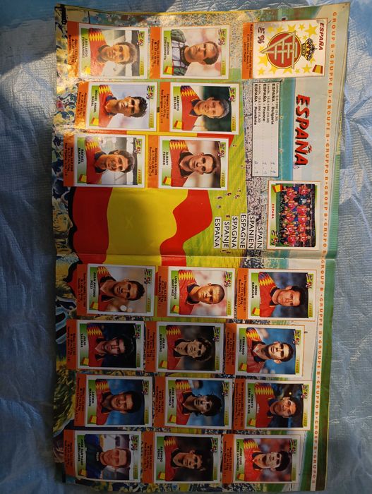 Caderneta Panini Europeu 1996 (Completa)