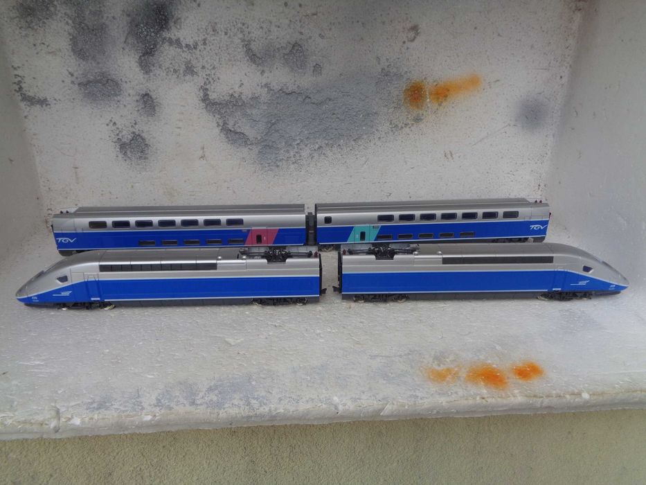 1:87 Mehano TGV duplo com luz pista comboio