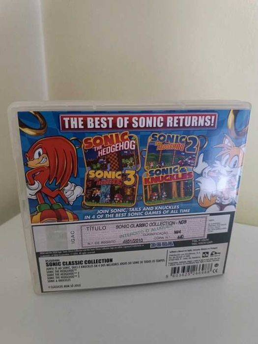 Sonic Classic 4 collection DS