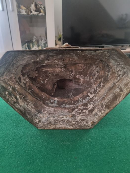 Sztuka etniczna Azja/Tajlandia Budda odlew w brązie