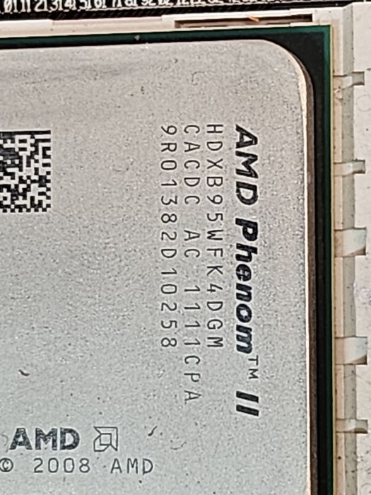 płyta główna ASRock M3N78D, AMD Phenom II X4 B95