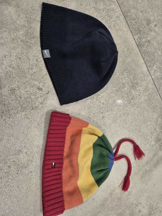 Czapki Tommy Hilfiger i Nike na ok 2-3 latka