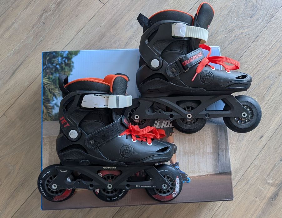 Ролики дитячі Powerslide Jet Pro Black 31-34
