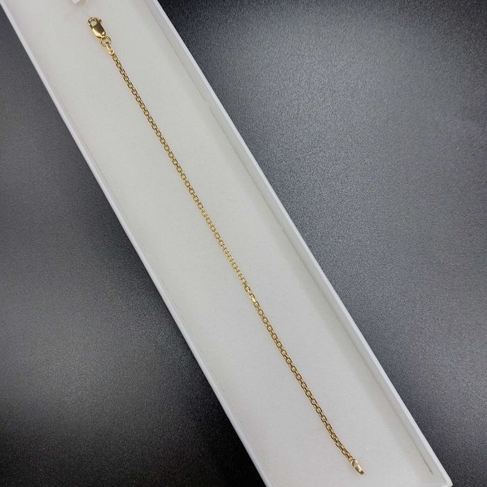Złota bransoletka typu ankier 585 GOLD MONEY