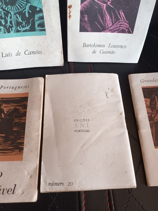 Livros antigos grandes portugueses