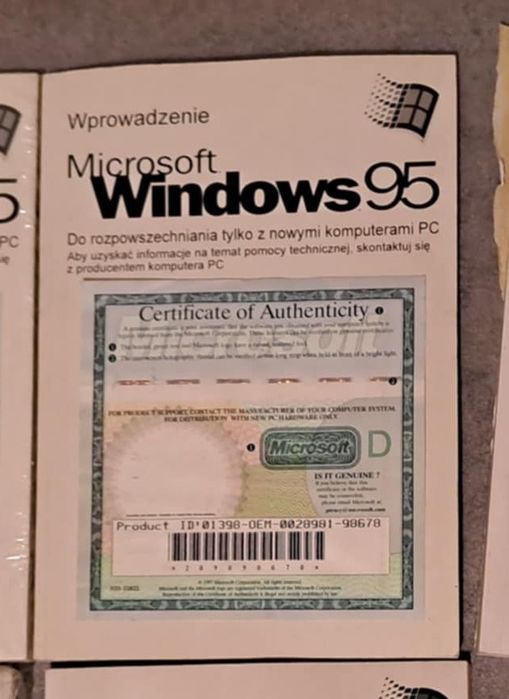 Książka Microsoft Windows 95 !