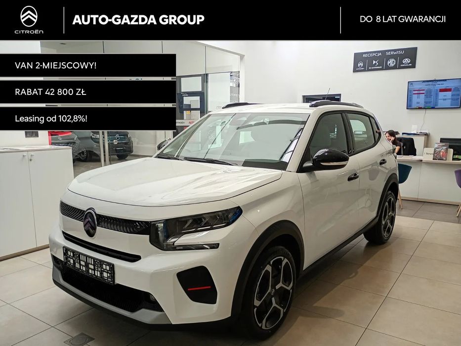 Citroën C3 VAN  Elektryk w cenie benzyny!