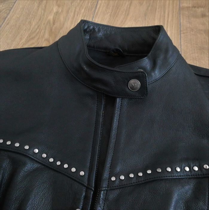 Kurtka skórzana damska VICTORY pilotka SKÓRA biker XXL