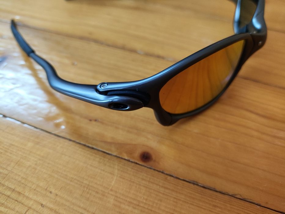 Окуляри Oakley  металева оправа сірий колір