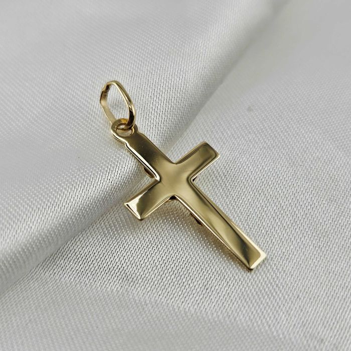 Złota zawieszka KRZYŻYK 0,76g PR.585 14K dł. 2,7cm