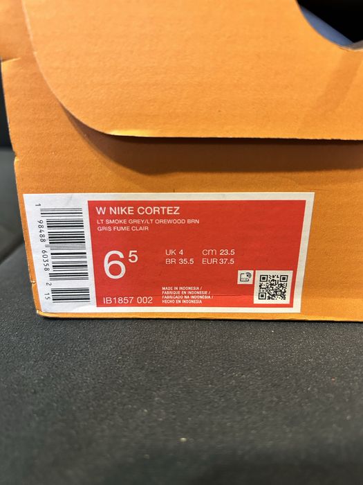 W Nike Cortez LT Smoke Grey