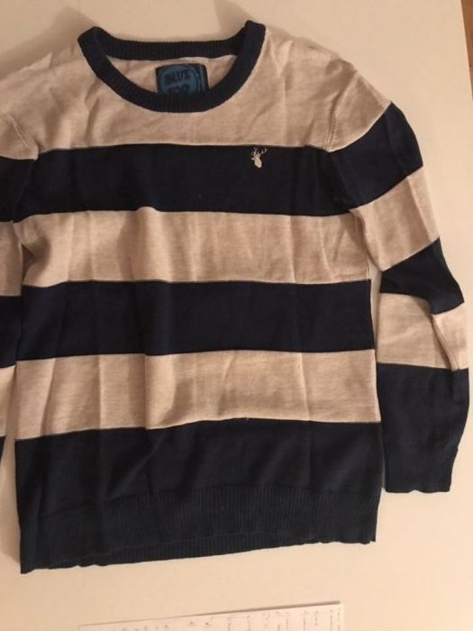 Sweter damski w paski xs