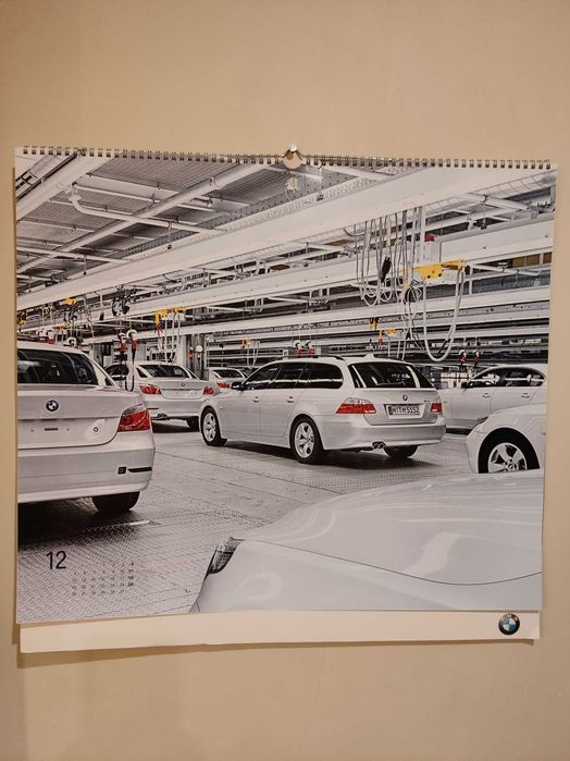 Kalendarz BMW 2005, 58 x 54 cm.
